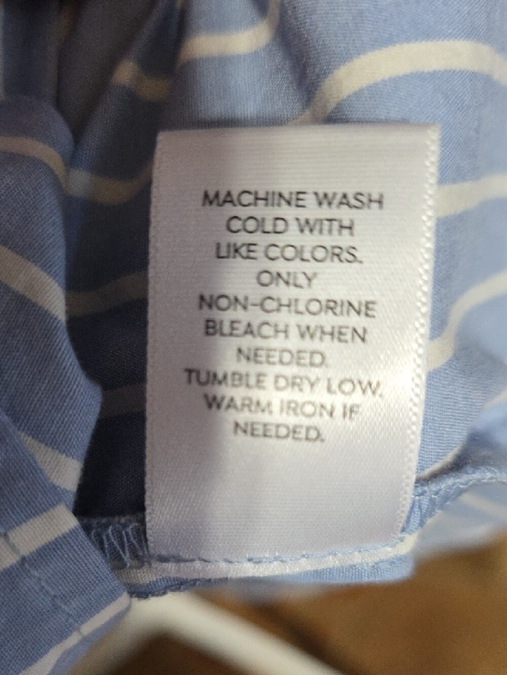 Westport Blue and White Striped Lace-Trim Midi Dress - Picture 10 of 12